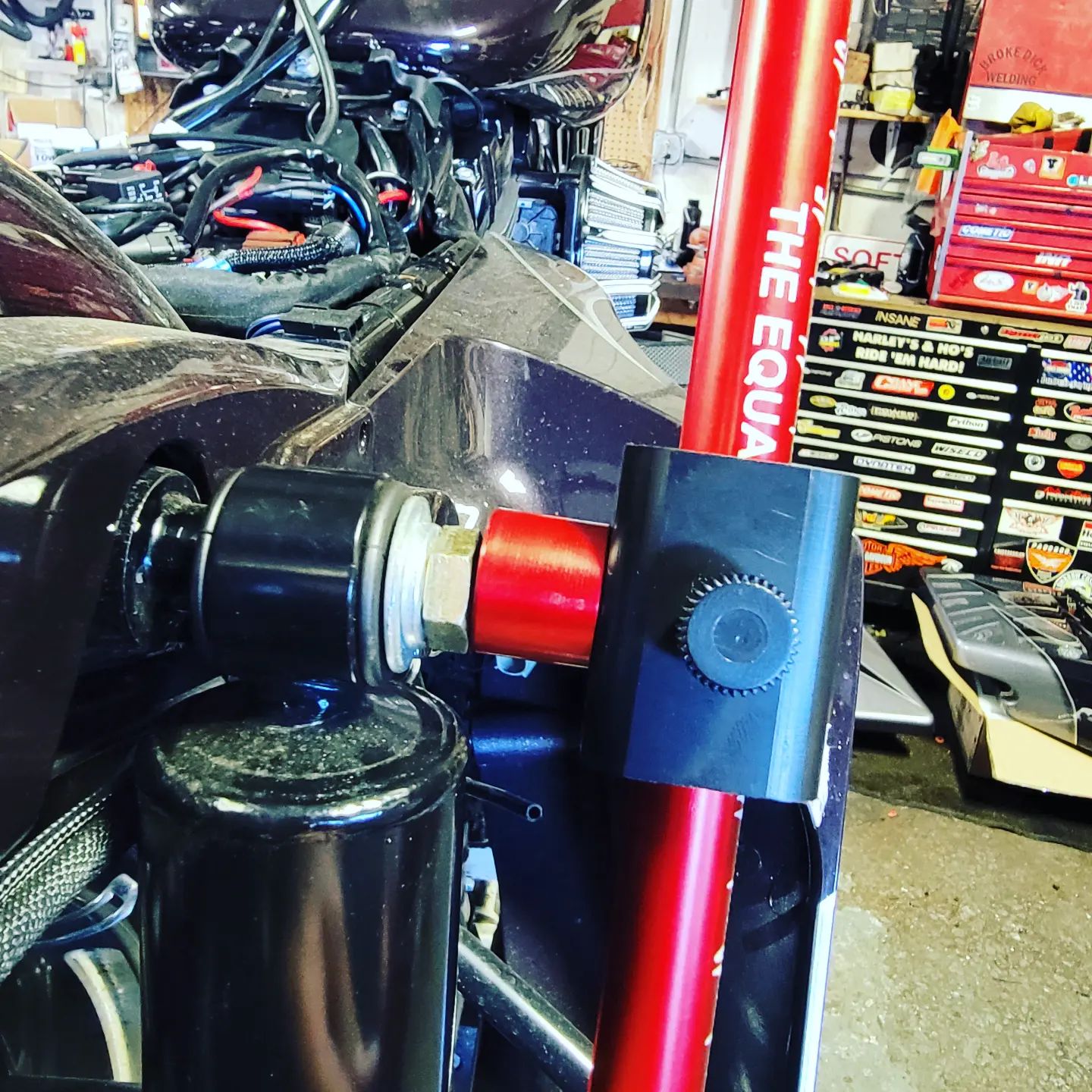 Harley Driveline Alignment Service at Iron Hawg Custom Cycles PA