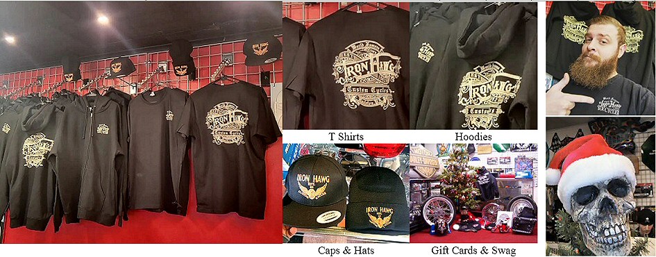 Iron Hawg Shirts, Hoodies, Caps, Hats, Gift Cards & More!