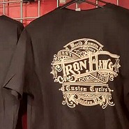 Motorcycle TShirts Iron Hawg Custom Cycles