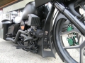 Harley Turbo Trask turbo & intercooler system, Trask hydraulic clutch setup, Pipes part of Trask turbo system