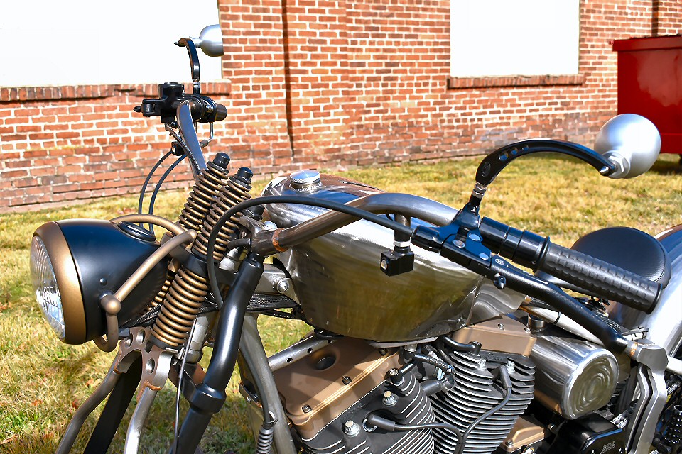 Custom Built Bobber "Bare Metal Jacket" by Iron Hawg Custom Cycles Ph. 570.455.7988 - 640 W. 15th St. Hazleton, PA 18201