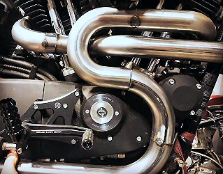 Cafe Racer Harley Build Roland Sands Controls, Harley Motocycle Builders Iron Hawg Custom Cycles Pennsylvania