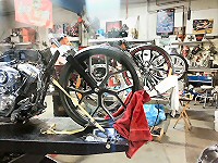 Custom Bagger Parts Fabrication Modification Pennsylvania Iron Hawg Custom Cycles