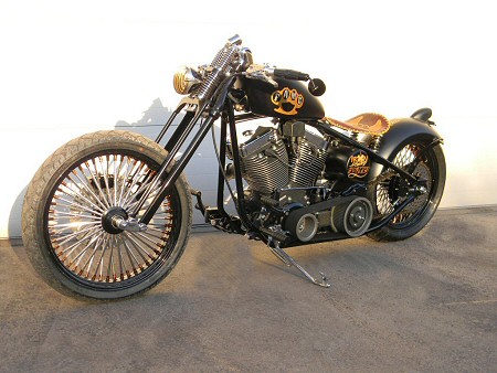 "Flying Aces" Custom Bobber Motorcycle Builders PA - Iron Hawg Custom Cycles Inc,