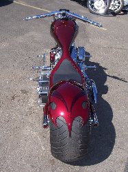 300 Rear Tire Custom Chopper Long Bike By Iron Hawg Custom Cycles