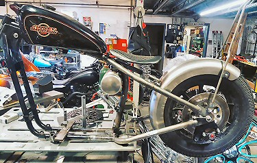 thumbnail interactive-video image 1 of AccuFast2D Custom Motorcycle Frame Gusset – Web Design (Raw Steel) – Made In USA 1 of 3