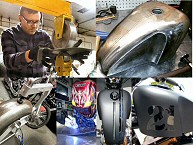 Custom Motorcycle Tanks & Fenders Fabrication Pennsylvania