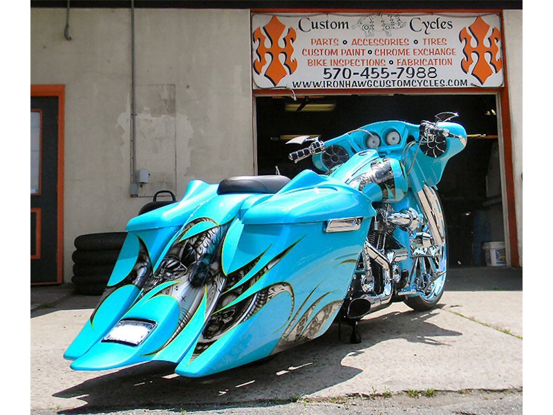 Custom Bagger Motorcycle Builders PA Custom Baggers PA 